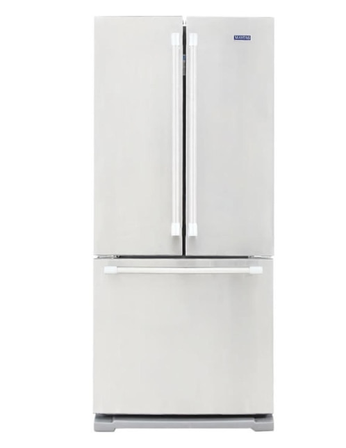 Refrigerador French door Maytag 20 pies cúbicos tecnología no frost MMFF2055ERM