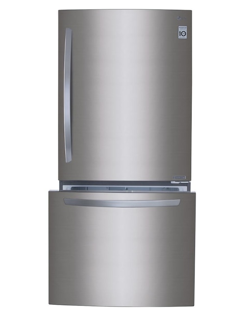 Refrigerador Top mount LG 22 pies cúbicos Tecnología inverter y Tecnología no frost GB22BGS