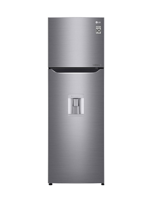 Refrigerador Bottom mount LG 9 pies cúbicos Tecnología inverter y Tecnología no frost GT29WDC