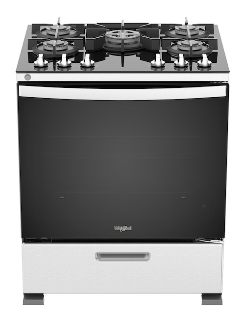 Estufa de piso Gas LP Whirlpool 76 cm WFR7600S