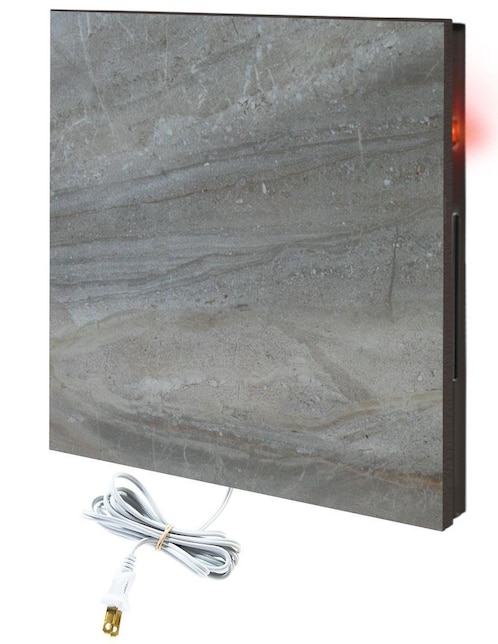 Calefactor panel infrarrojo en porcelanato Calor Solar para pared