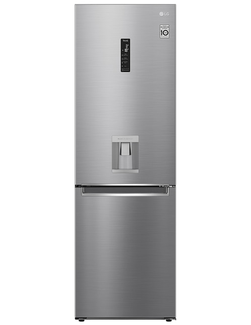 Refrigerador Bottom mount LG 12 pies tecnología inverter y tecnología no frost LB37SPP/GB37SPP