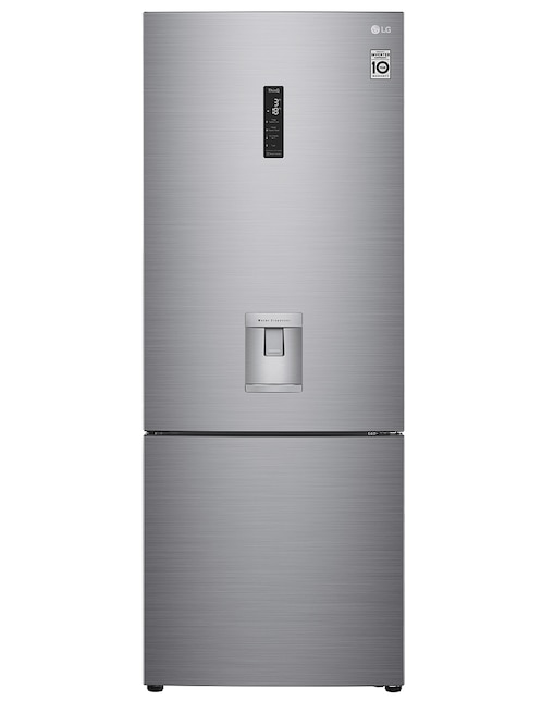 Refrigerador Bottom mount LG 17 pies cúbicos Tecnología no frost GB45SPP