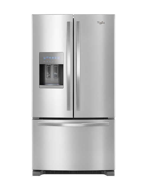 Refrigerador French door Whirlpool 25 pies tecnología no frost WRF555SDFZ