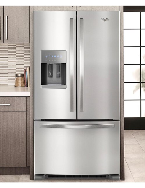 Refrigerador French door Whirlpool 25 pies tecnología no frost WRF555SDFZ 2
