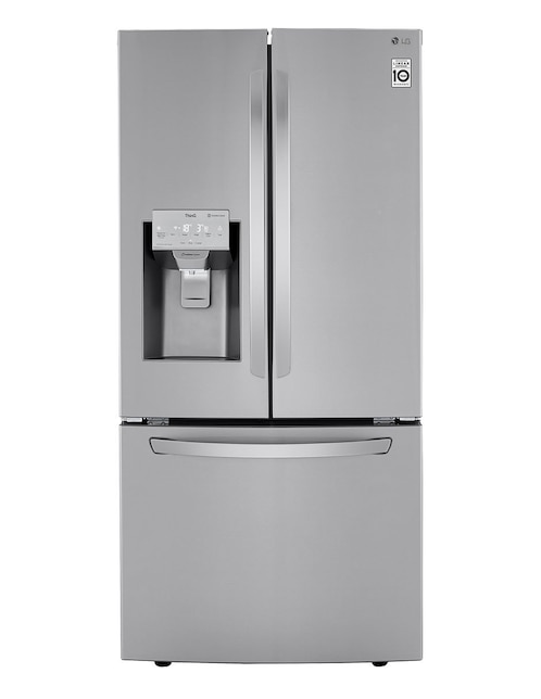 Refrigerador French door LG 24 pies cúbicos Tecnología inverter y Tecnología no frost LM65SCS