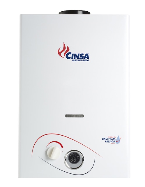 Calentador instantáneo Cinsa CIN-06 1 servicio 6 L Gas natural