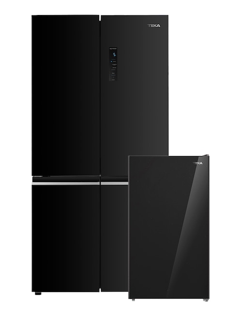 Refrigerador french door Teka 19 pies cúbicos Tecnología Inverter RMF77960GBK + Frigobar