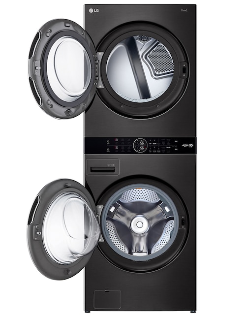 Combo lavadora + secadora LG eléctrico 22 kg WK22BS6E
