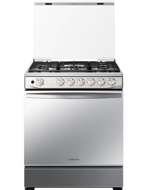 Estufa de piso Gas LP/Natural Samsung 76.7 cm NX52T7422MS/AX de 5 quemadores