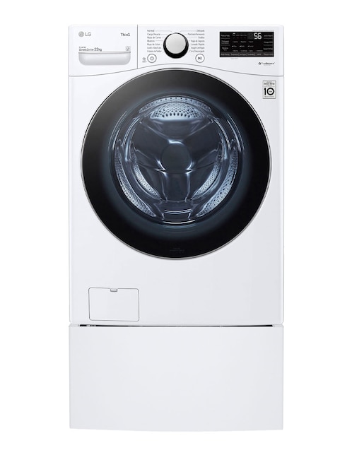 Lavadora LG 22 kg automática carga frontal WM22WV26SR.WD300CW