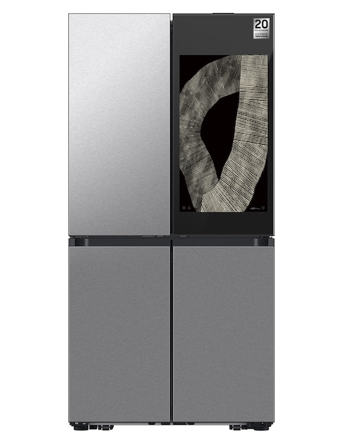 Refrigerador french door Samsung 23 pies cúbicos tecnología inverter y tecnología no frost RF23DB9950QDEM