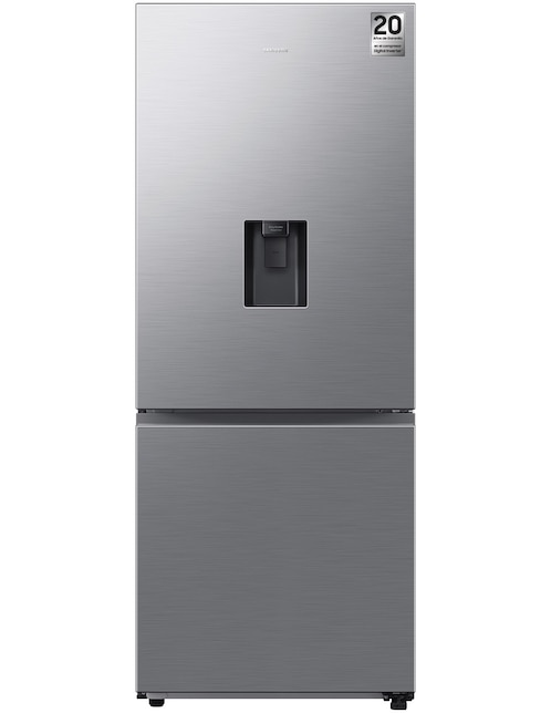 Refrigerador Bottom mount Samsung 18 pies cúbicos Tecnología inverter y Tecnología no frost RB50DG6320S9EM