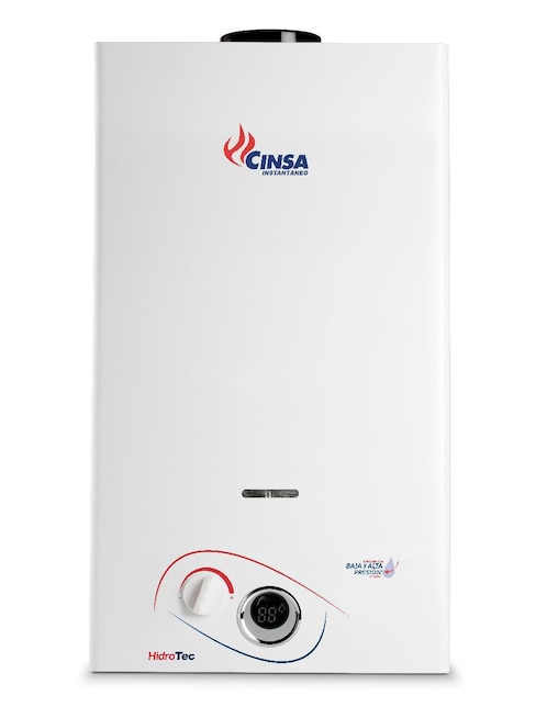 Calentador instantáneo Cinsa Calentadores CIN-13B 2 servicios 13 L Gas Natural