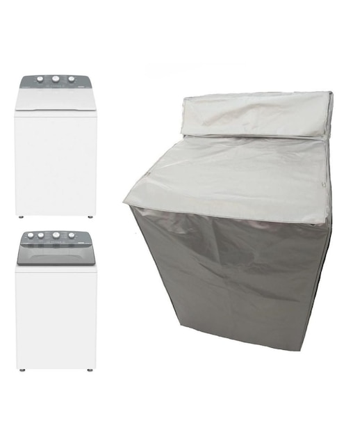 Funda para lavadora Superfundas Ccompatible con Whirpool 17-24 kg