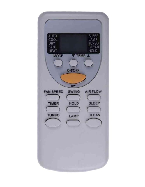 Control remoto para aire acondicionado Vgreen Zh/Jt-03 Zh/Jt-01 Mabe, Hyundai, Aux, Reetech, Lennox, Rheem, Prime
