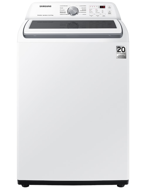 Lavadora Samsung 22 kg automática carga superior WA22C3543GW/AX Blanco 22 kg