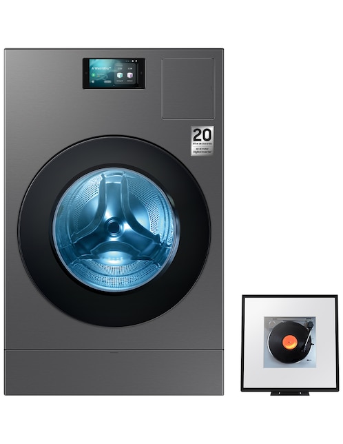 Lavasecadora Samsung eléctrico 26 kg 15 kg F-WD26DBHWLS