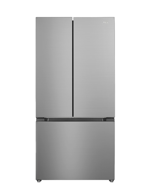 Refrigerador french door TCL 18 pies cúbicos con tecnología invert y tecnología no frost tfr18si