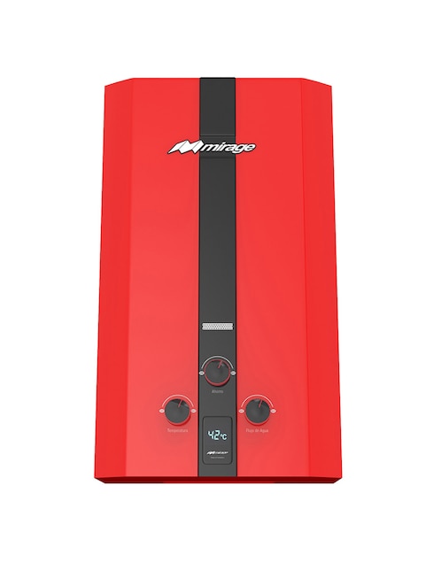Calentador de paso Mirage MBF10BB 1 1/2 servicio 10 l gas LP