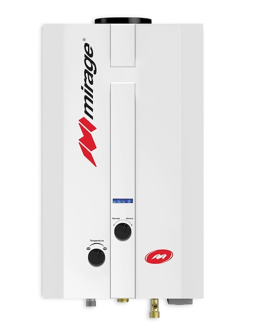 Calentador de paso Mirage MBF06EF 1 servicio 6 l gas natural