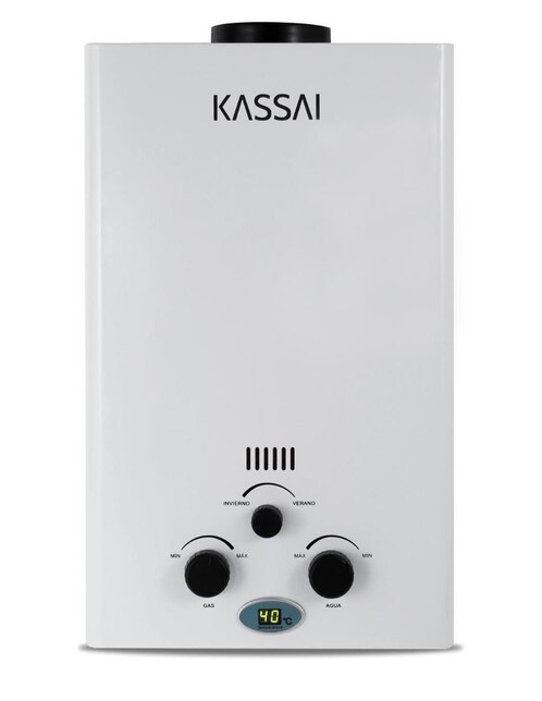 Calentador instantáneo Kassai Kas-6p 1 servicio 6 l gas lp