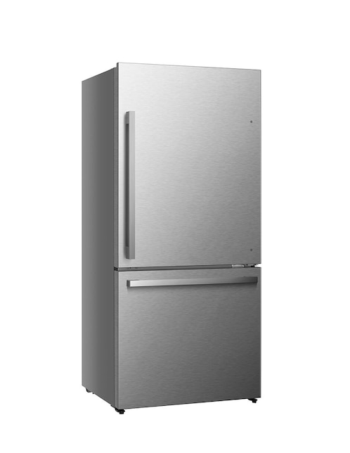 Refrigerador bottom mount Hisense 17 pies cúbicos Tecnología inverter y no frost RB18N6CDX1