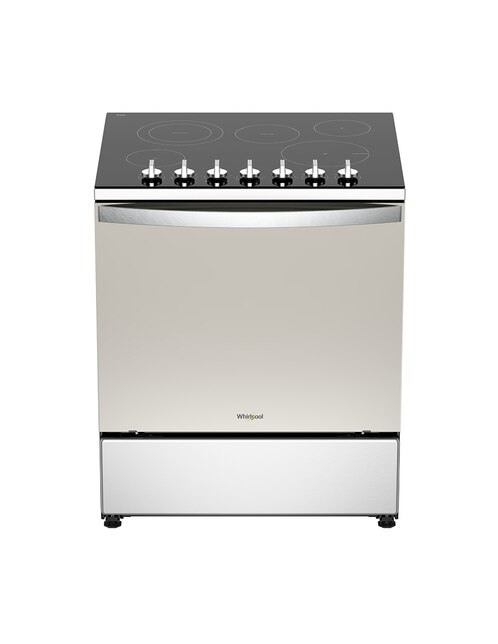 Estufa de piso eléctrica Whirlpool 75.9 cm  wfre2420d de 5 quemadores