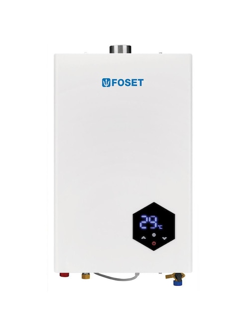 FOSET Calentador instantáneo Foset Modulante 2 servicios 14 L gas LP