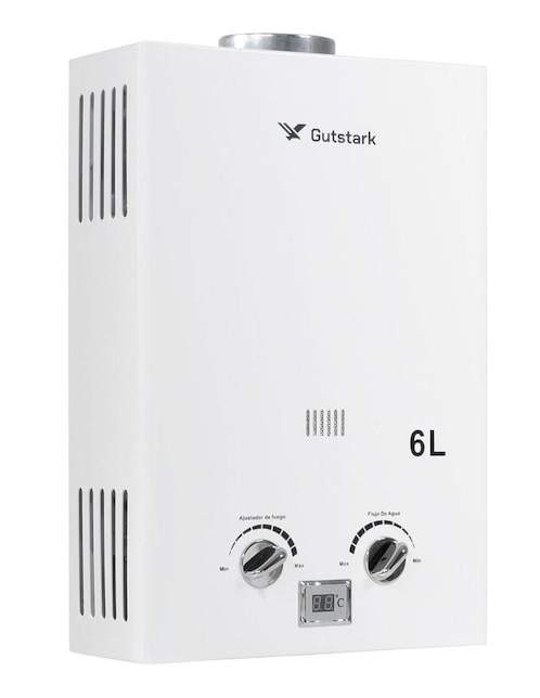 Calentador instantáneo mkz-calen6gnggri 6 l gas natural