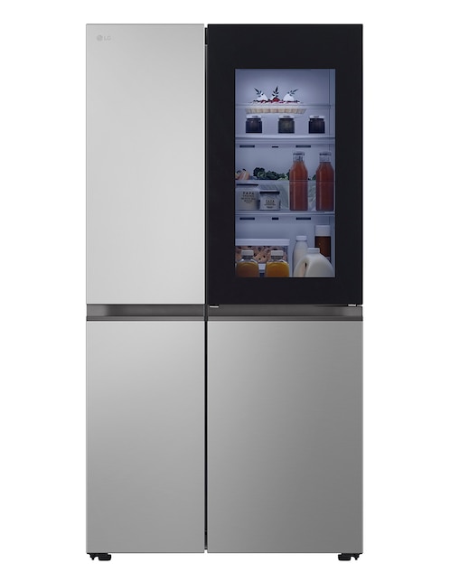 LG Refrigerador dúplex LG 23 pies cúbicos inverter, no frost y fabrica de hielo VS23QDP