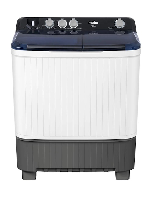 MABE Lavadora Mabe 16 kg semiautomática carga superior lmdx6124hbab0