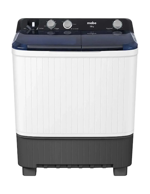 MABE Lavadora doble tina Mabe 13 kg semiautomática carga superior lmdx3123hbab0