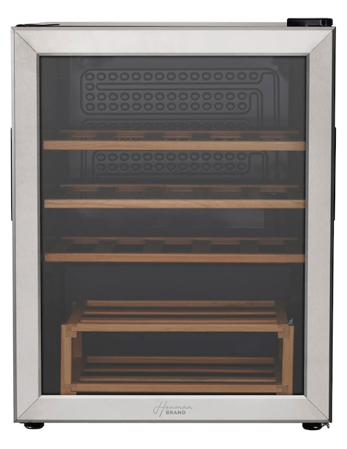 Cava de vinos Heuman Brand HUW27MS2F capacidad 25 botellas