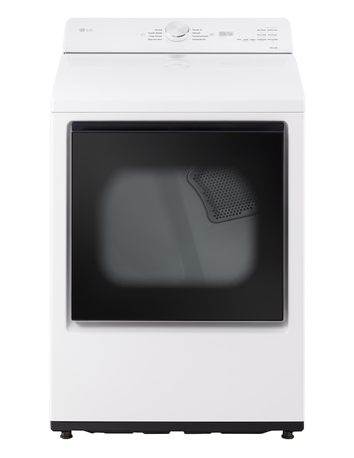 LG Secadora de gas natural/lp LG de 22 kg con 24 ciclos DT22EWTX