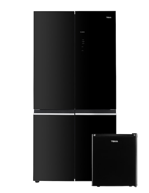 TEKA Combo refrigerador + frigobar french door Teka Libre instalacion 19 pies cúbicos inverter y no frost RMF77960GBKMX
