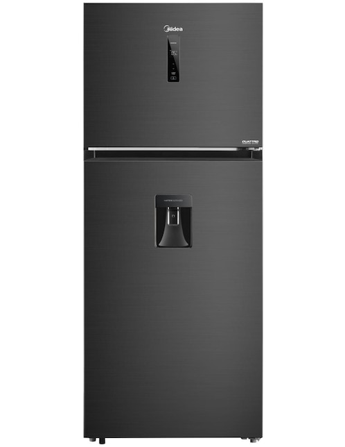 MIDEA Refrigerador top mount Midea Jazz Black 15 pies cúbicos fábrica de hielo MDRT580MTM28WD