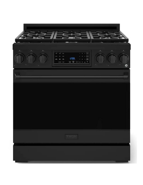 Estufa de piso a gas LP Thor Kitchen 91 cm RSG36BLP de 6 quemadores