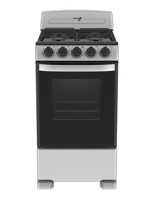 IEM Estufa de piso a gas LP IEM 69 cm EI5020BAPS1 de 4 quemadores