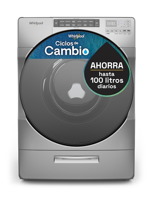 WHIRLPOOL Lavasecadora Whirpool eléctrica 20 kg 7MWFC6820LC