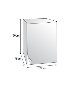 Funda lavasecadora Kober compatible con varias marcas 17-19 kg