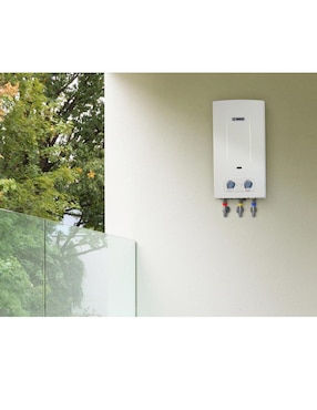 Calentador de paso bosch confort 2 servicios 13 l gas natural