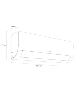 Aire acondicionado mini split Lg Frío y calor 18000 BTU VM182H9 220 V