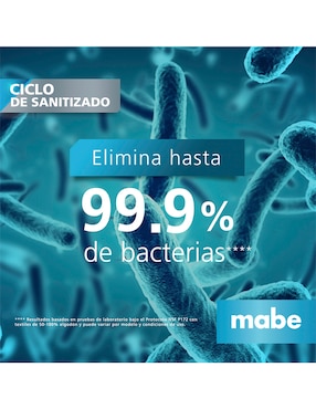 Secadora de gas lp Mabe de 22 kg con 4 ciclos SMG47N8MSDAB0