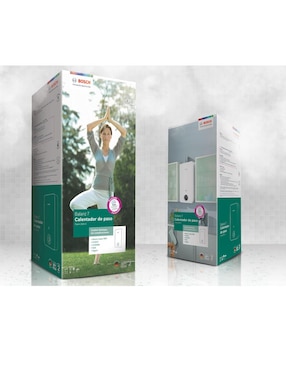 Calentador de paso bosch balanz 2 servicios 13 l gas natural