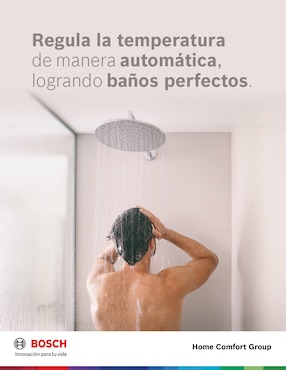 Calentador de paso bosch balanz 2 servicios 13 l gas natural