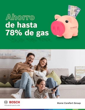 Calentador de paso Bosch CONFORT 7 NATURAL 7 L gas natural