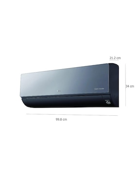 Aire acondicionado mini split inverter Lg Frío 18000 BTU VR182CW 220 V