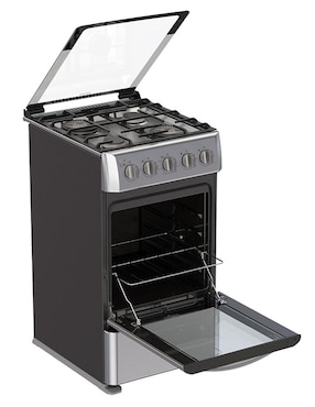 Estufa de piso a Gas LP Whirlpool 50 cm WWR7000S de 4 quemadores