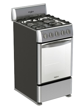 Estufa de piso a Gas LP Whirlpool 50 cm WWR5000S de 4 quemadores